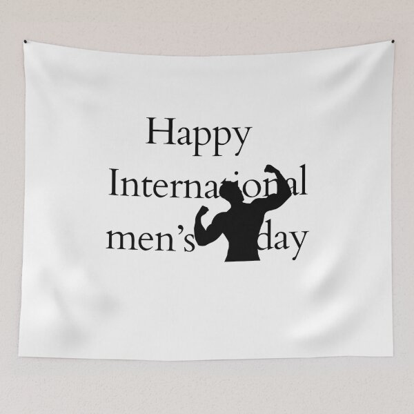 Item preview, Happy International Men's Day designed and sold by SoumyaTrade.