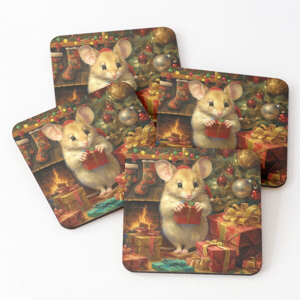 Item preview, Christmas Mouse designed and sold by Claudia Bartoli-McKinney.