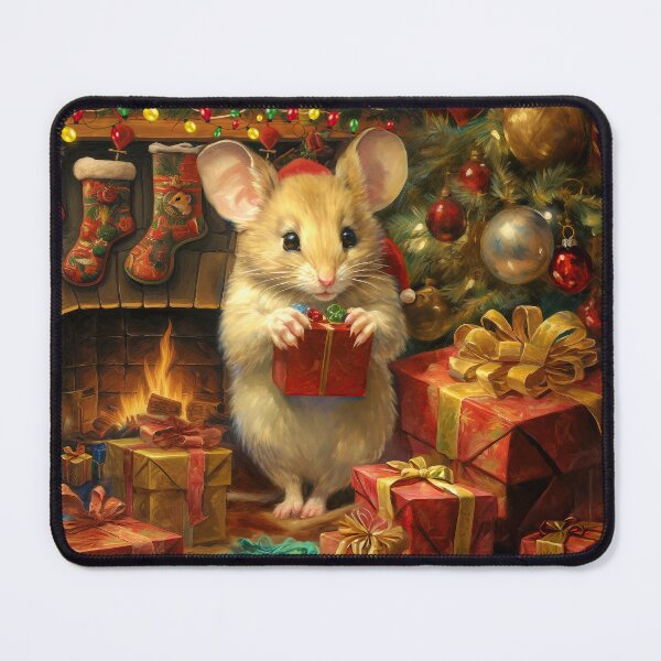 Item preview, Christmas Mouse designed and sold by Claudia Bartoli-McKinney.