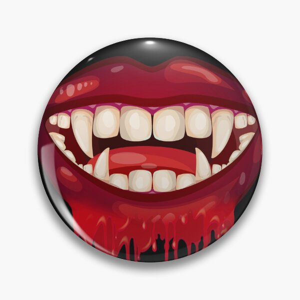Item preview, Vampire Fangs Halloween Design for T-Shirts designed and sold by Graphitti Squad.