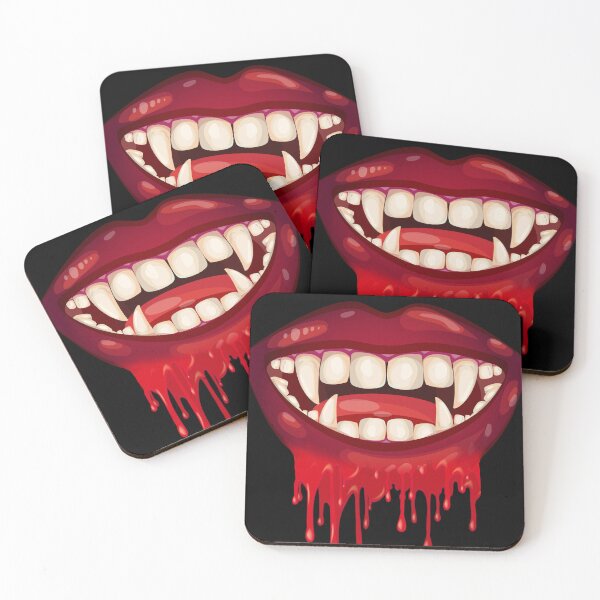 Item preview, Vampire Fangs Halloween Design for T-Shirts designed and sold by Graphitti Squad.