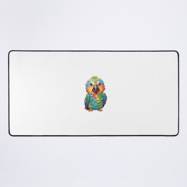 Item preview, Funny Friendly Cartoon Parrot designed and sold by cArtToonShop.