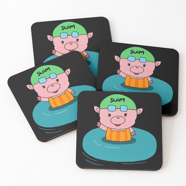 Item preview, Swimming pig designed and sold by Laura-stbr.