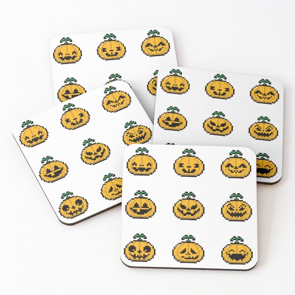 Item preview, Pixel Pumpkins designed and sold by MightyNjal.