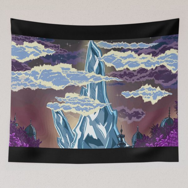 Item preview, crystal tower with entracate buildings designed and sold by GuineaKitty.