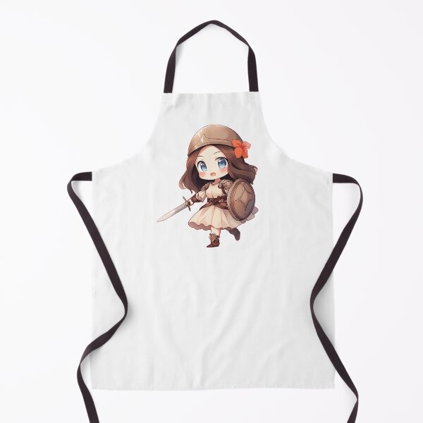 Item preview, Gentle Warrior Girl Chibi designed and sold by RaineDDesigns.