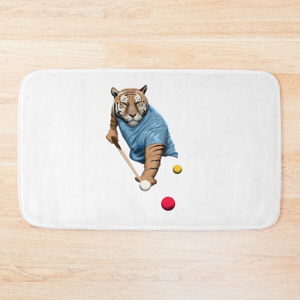 Item preview, CAT PLAYING SNOOKER, BILLIARDS, POOL SNOOKER TIGER CAT designed and sold by Danicus666.