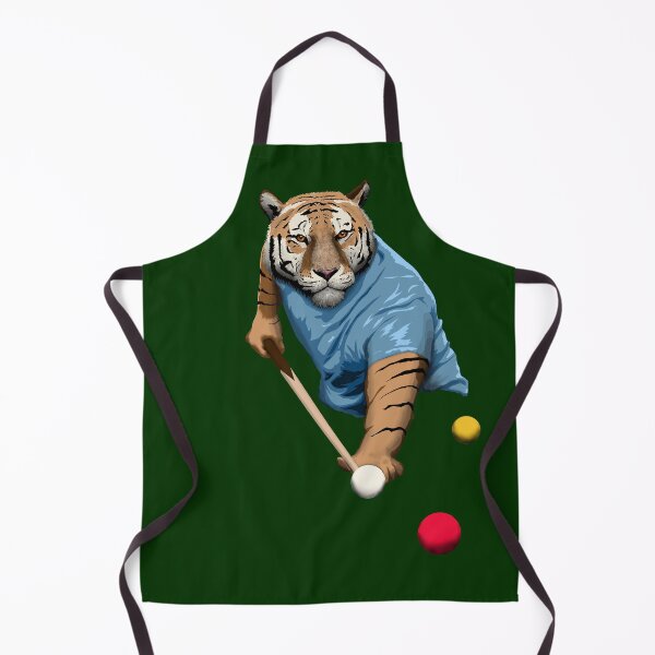 Item preview, CAT PLAYING SNOOKER, BILLIARDS, POOL SNOOKER TIGER CAT designed and sold by Danicus666.