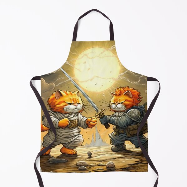 Item preview, Cat fighting with a cat designed and sold by loganjafarov.