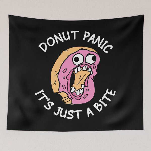 Item preview, Donut Panic It's Just A Bite designed and sold by Khihi.