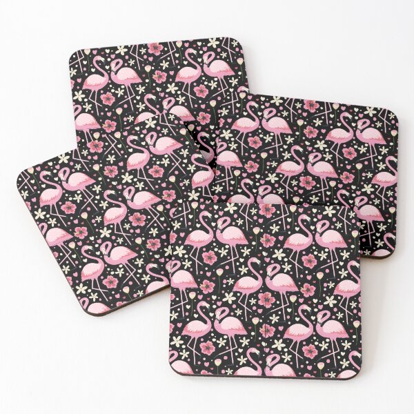 Item preview, Pink flamingo face to face designed and sold by BhanderOlay.