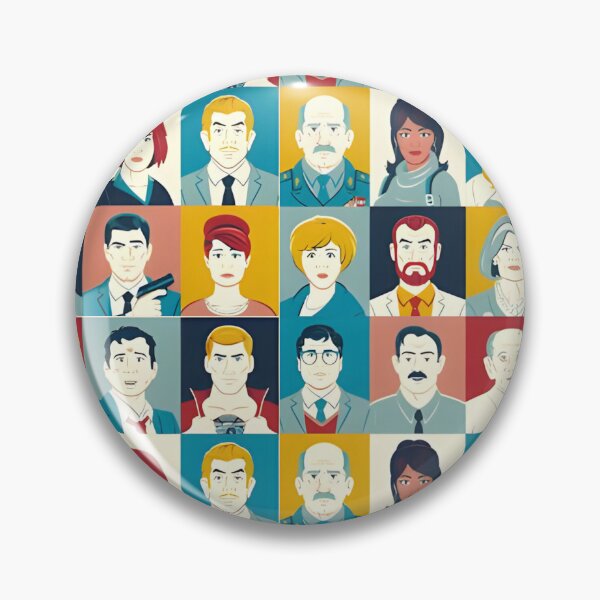 Item preview, Archer - HD Artwork - All Character in vintage designed and sold by Adeel Mushtaq.