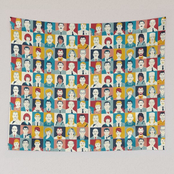 Item preview, Archer - HD Artwork - All Character in vintage designed and sold by Adeel Mushtaq.