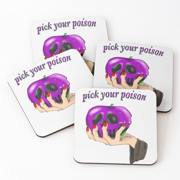 Item preview, Pick Your Poison , Halloween Poison Apple  designed and sold by KpopMamas.