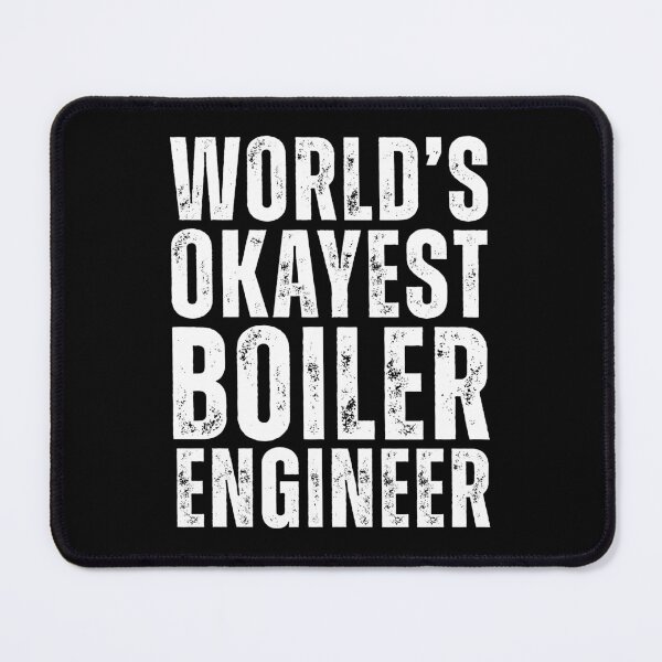 Item preview, Worlds Okayest Boiler Engineer Funny designed and sold by kamrankhan.