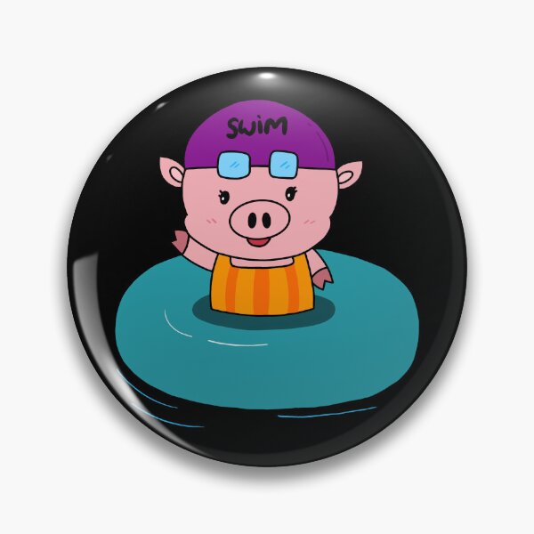 Item preview, Swimming pig designed and sold by Laura-stbr.