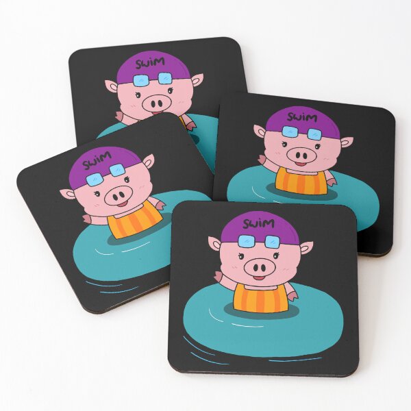 Item preview, Swimming pig designed and sold by Laura-stbr.