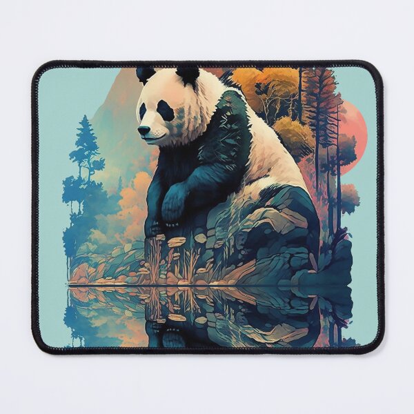Item preview, Giant Panda Landscape designed and sold by WallGarden.
