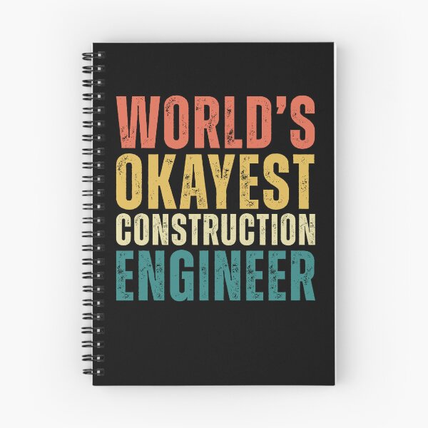 Item preview, Retro Worlds Okayest Construction Engineer designed and sold by kamrankhan.