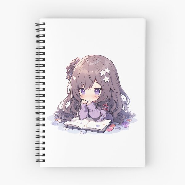 Item preview, Chibi Bookworm designed and sold by RaineDDesigns.