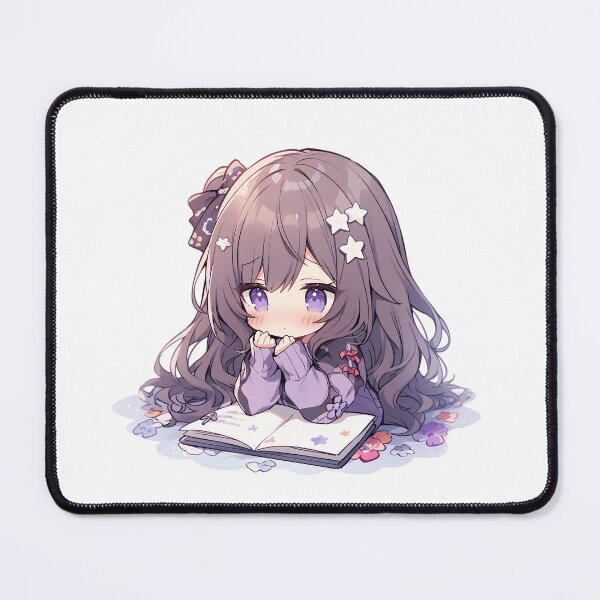 Item preview, Chibi Bookworm designed and sold by RaineDDesigns.