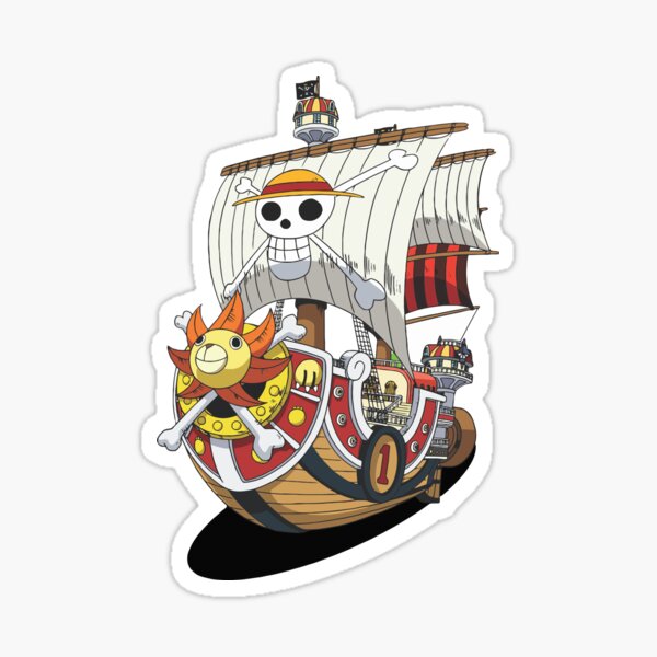 one piece going merry ship Sticker for Sale by Zoro3