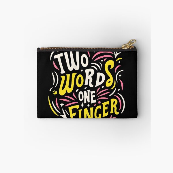 Item preview, Two Words One Finger designed and sold by SAS-Designer.