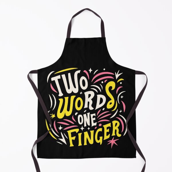 Item preview, Two Words One Finger designed and sold by SAS-Designer.