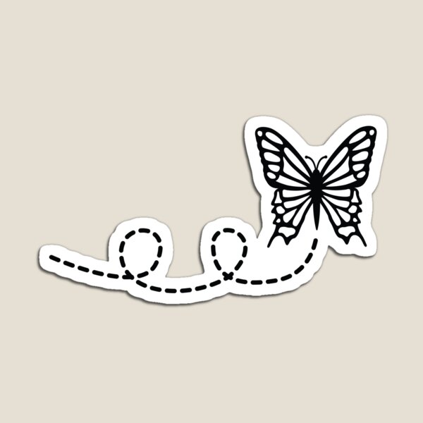 Artikelvorschau, Schmetterling mit Pfad. Schmetterlingsliebhaber. entworfen und verkauft von DesignGoodStore.