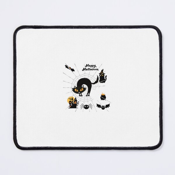 Item preview, Happy halloween, black cats designed and sold by Nezha ana  ⭐⭐⭐⭐⭐.