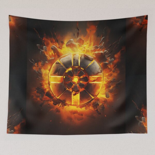 Item preview, Nuclear Symbol: Radioactive Hazard in Graphics designed and sold by Piotrek0001.