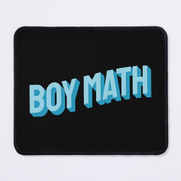 Item preview, Boy math meme in blue designed and sold by ItsMemeMachine.