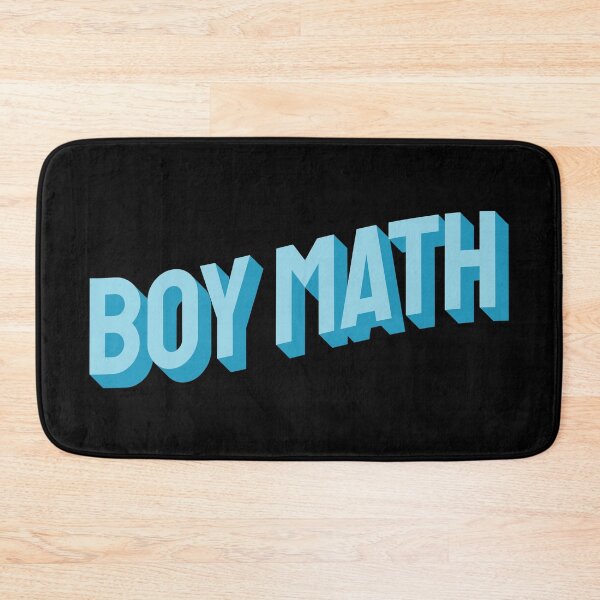 Item preview, Boy math meme in blue designed and sold by ItsMemeMachine.