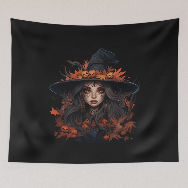 Item preview, Halloween pumpkin witch designed and sold by FantasyGate.