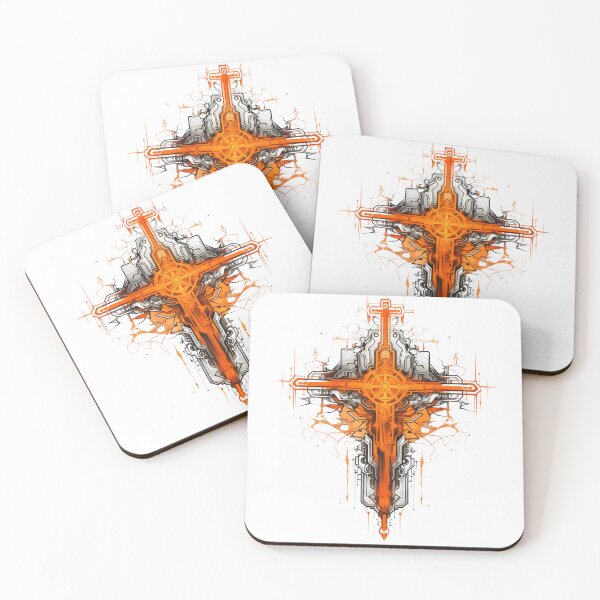 Item preview, “Enigmatic Cross: Ancient Heritage” designed and sold by Art-Vortex-fr.