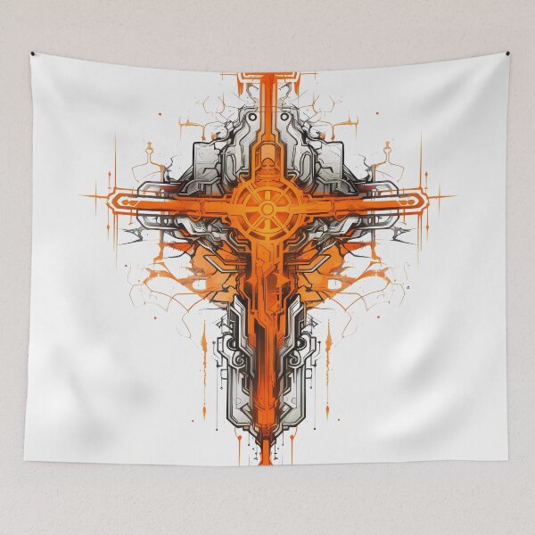 Item preview, “Enigmatic Cross: Ancient Heritage” designed and sold by Art-Vortex-fr.