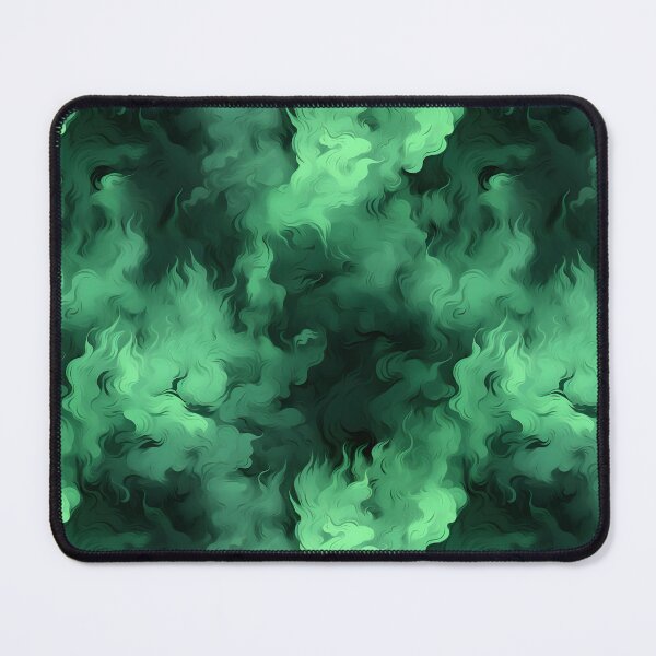 Item preview, Abstract Green Smokey Clouds Pattern designed and sold by TheHudge.