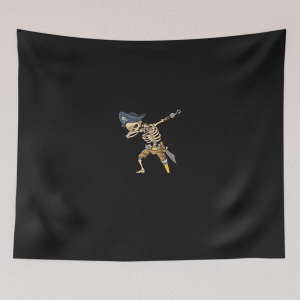 Item preview, Dabbing Skeleton Pirate Halloween Kids Jolly Roger Pirate  designed and sold by CharlotLeclerc.