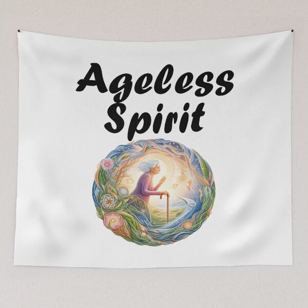Item preview, Ageless Spirit - Wisdom in Every Step - Embrace the Journey of Age designed and sold by Custom Crest.