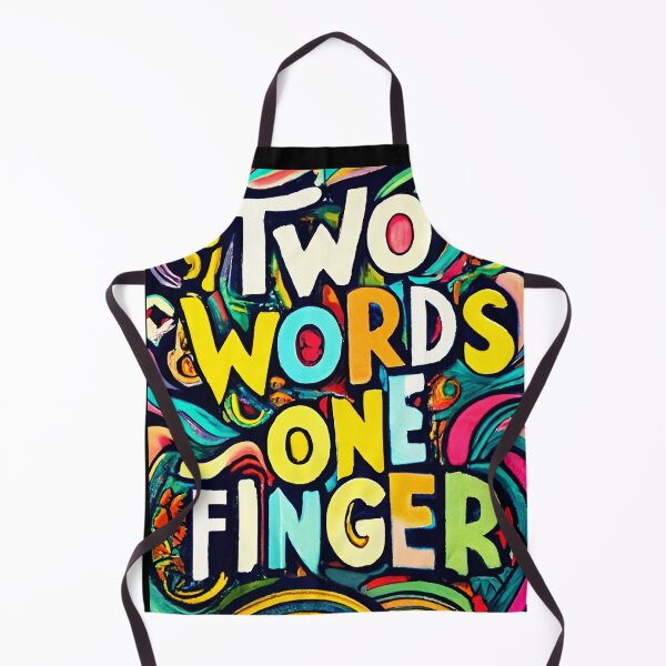Item preview, Two Words One Finger designed and sold by SAS-Designer.