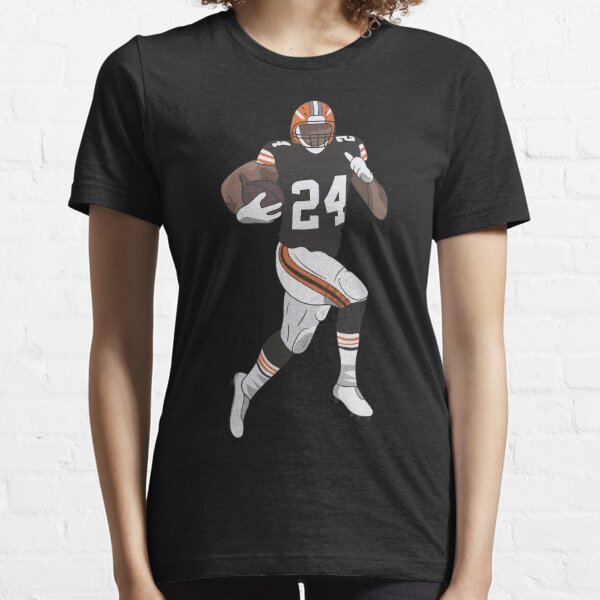 NFL Team Apparel Youth Cleveland Browns Nick Chubb #24 Brown Player T-Shirt