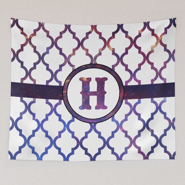 Item preview, Galaxy Monogram: Letter H designed and sold by Jared Davies.