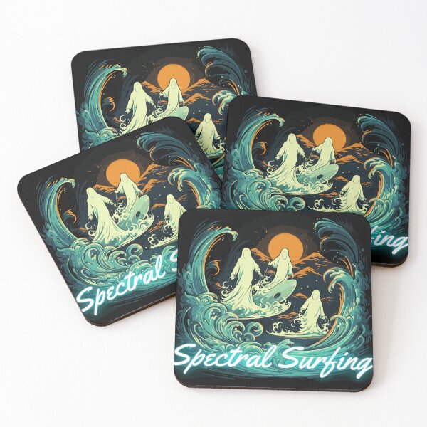 Item preview, Halloween - Spectral Surfing designed and sold by Zeng-Graphics.