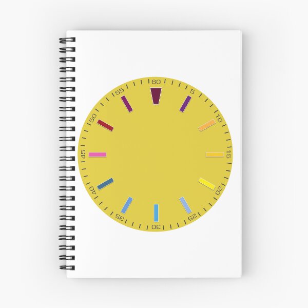 Item preview, Clocks Wall Mounted Yellow Color for Home Decor designed and sold by Elysium-Studio.