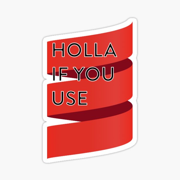 Item preview, Holla if you use Scala designed and sold by ienjoydogs.