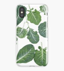 We're eating these wonderful collard greens... iPhone Case