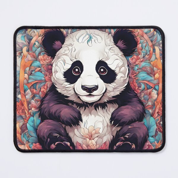 Item preview, Aesthetic Portrait: Panda Serenity Harmonious Hues designed and sold by Noorkin.