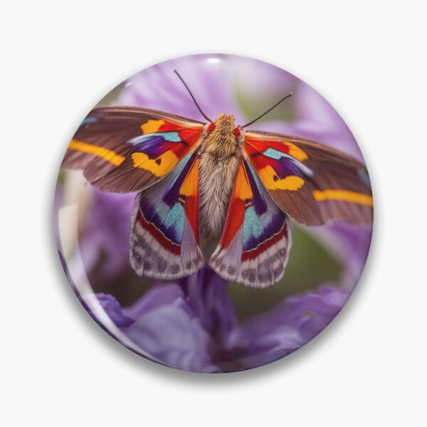 Item preview, Red Eye Moth - Multi-Color designed and sold by Glenburn Graphics.