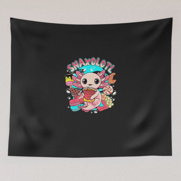 Item preview, Cute Axolotl Lover Snaxolotl Food Sweets Kids Boys Girls  designed and sold by CharlotLeclerc.