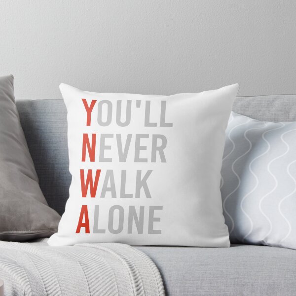 Item preview, YNWA - You will never Walk alone - Liverpool FC quote designed and sold by happy-capy.